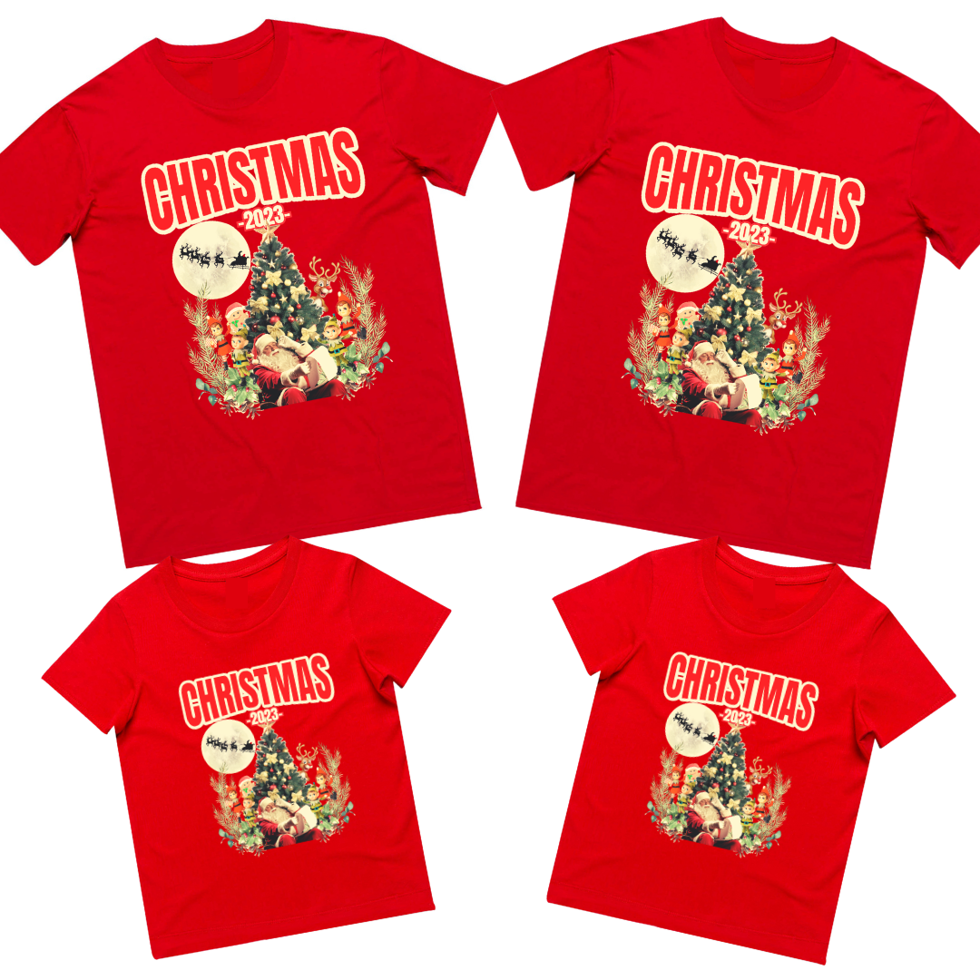 MLW By Design - Matching Iconic Christmas Tee | Various Colours