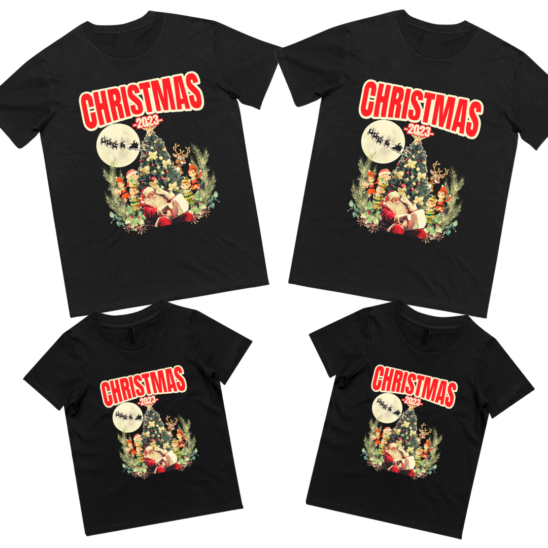 MLW By Design - Matching Iconic Christmas Tee | Various Colours