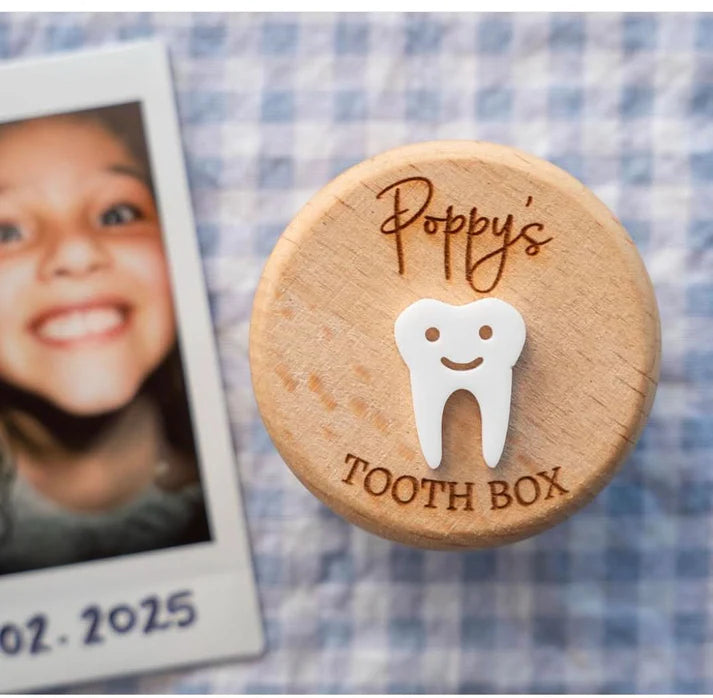 Timber Tinkers - Personalised Tooth Fairy Box | 3D Tooth