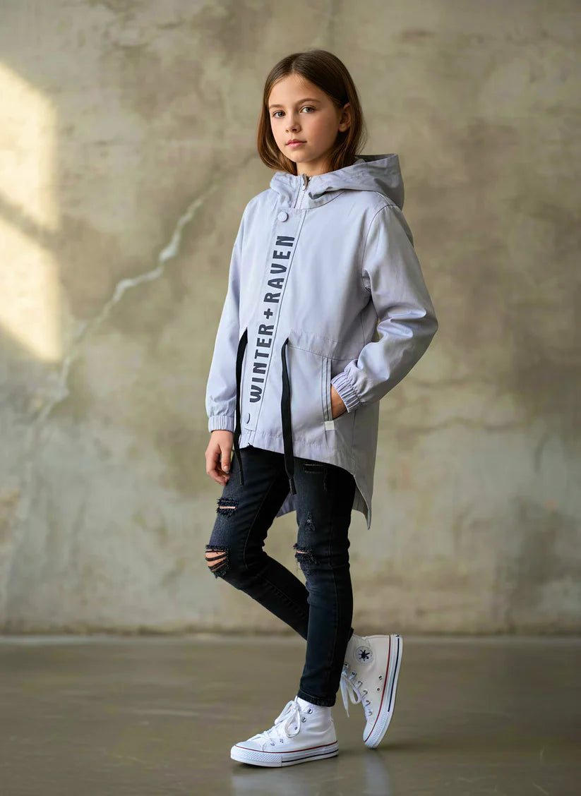 Winter and Raven - Stone Fade Anorak