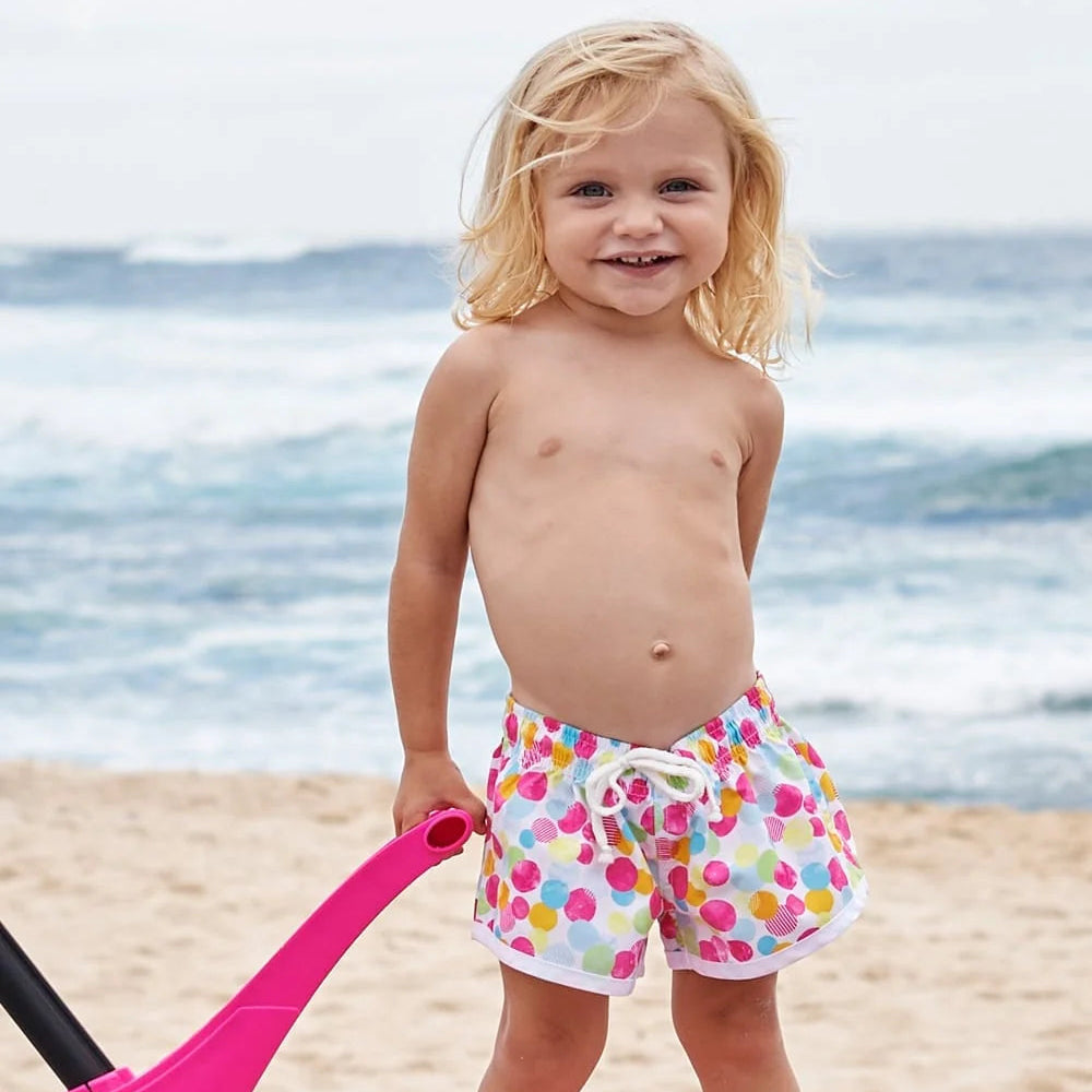 Sparkle Creative - Boys Boardshort | Confetti