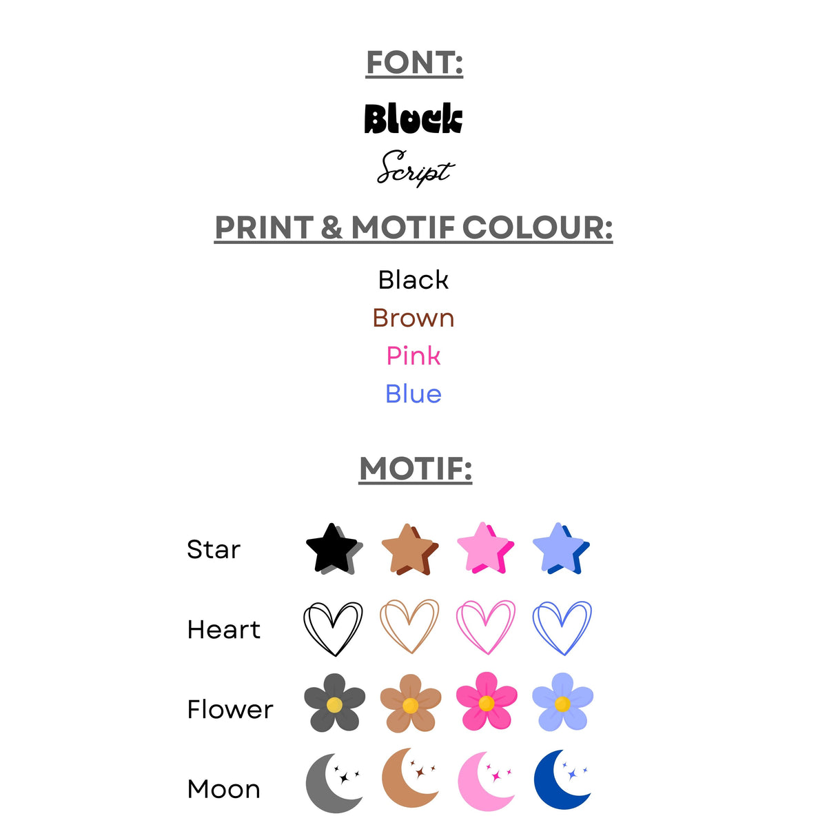 MLW By Design - Personalised Highland Cow Plush Toy | 4 Print Colours