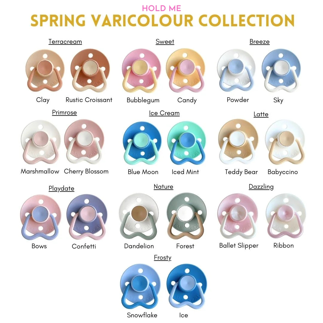 CMC GOLD - CMC Dummies Varicoloured Twin Pack (Size 1) NB-6m (AIR FILLED) | Multiple Options