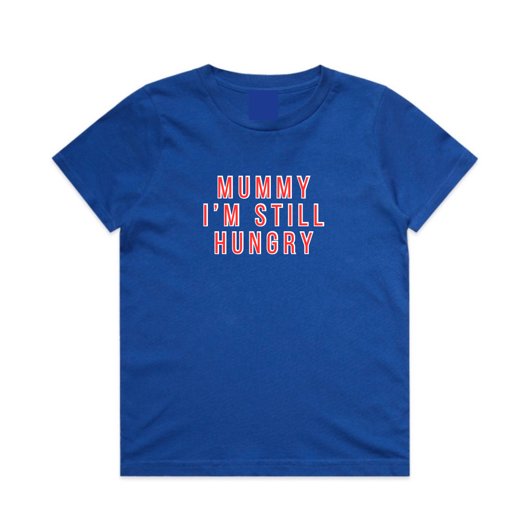 MLW By Design - Still Hungry Blue Tee