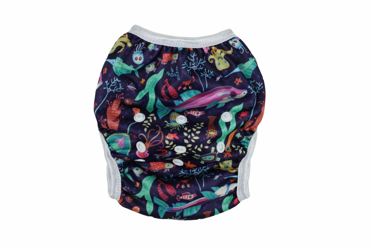 Tinker Tot Baby - Reusable Swim Nappy – Ocean Life