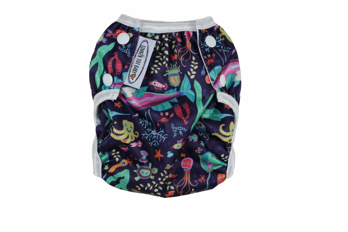 Tinker Tot Baby - Reusable Swim Nappy – Ocean Life