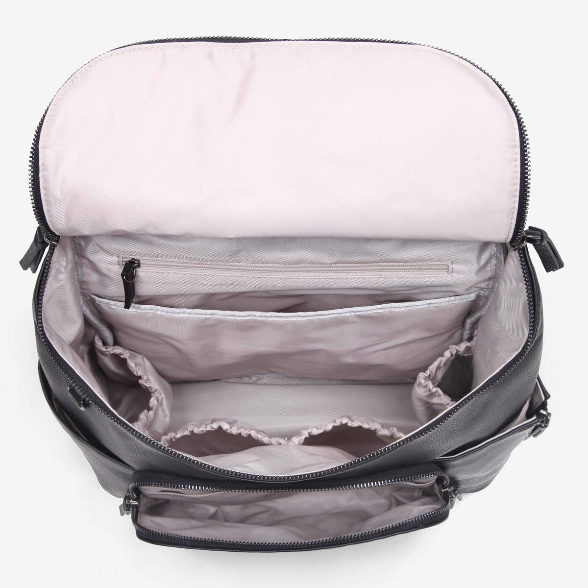 VANCHI - The Frankie Everyday Backpack Nappy Bag | Black
