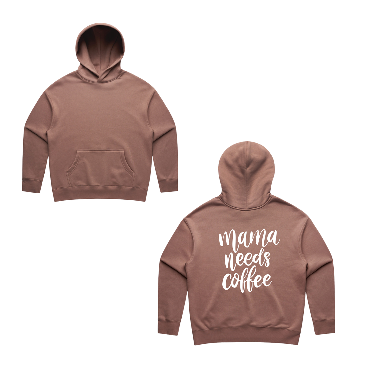 MLW By Design - Mama Needs Coffee Relax Hoodie | Various Colours