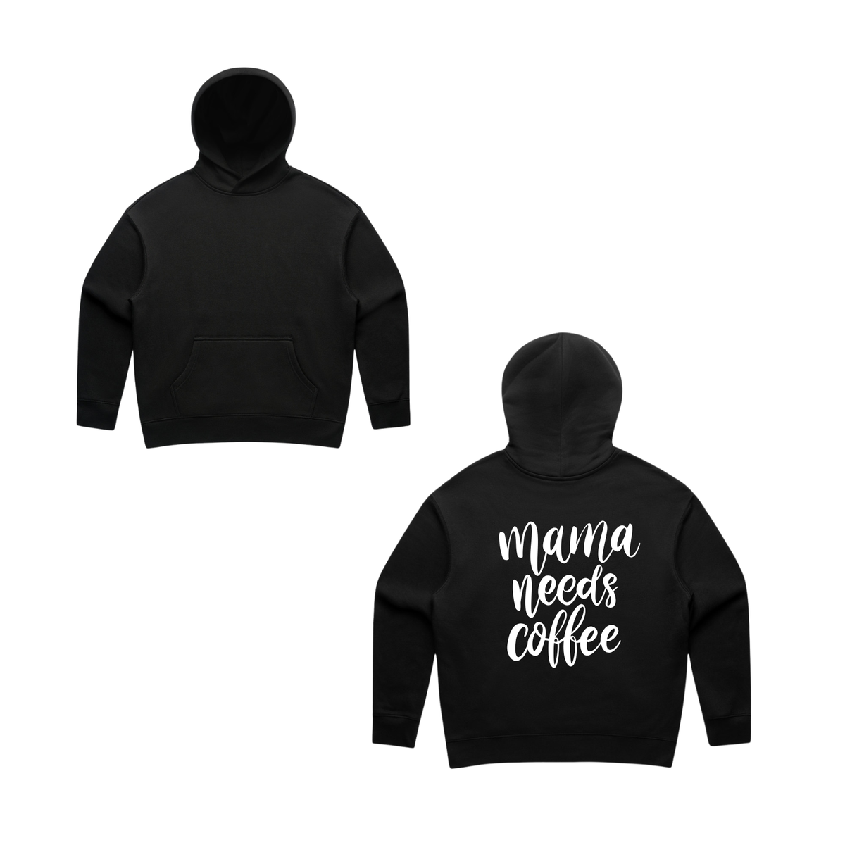 MLW By Design - Mama Needs Coffee Relax Hoodie | Various Colours