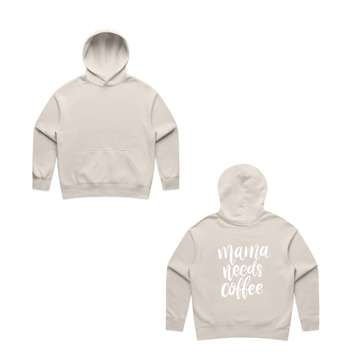 MLW By Design - Mama Needs Coffee Relax Hoodie | Various Colours