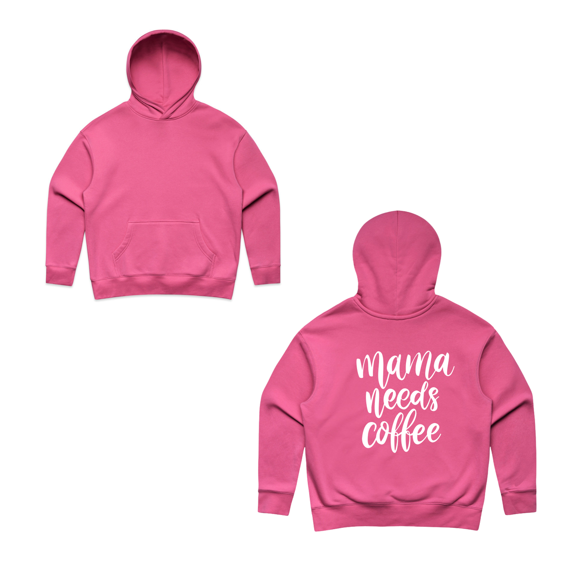 MLW By Design - Mama Needs Coffee Relax Hoodie | Various Colours