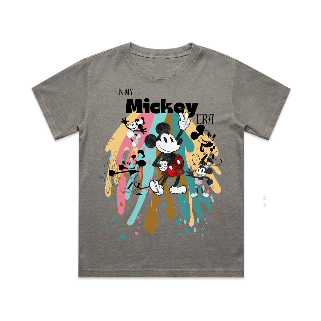 MLW By Design - Mickey Vintage Oversized Tee