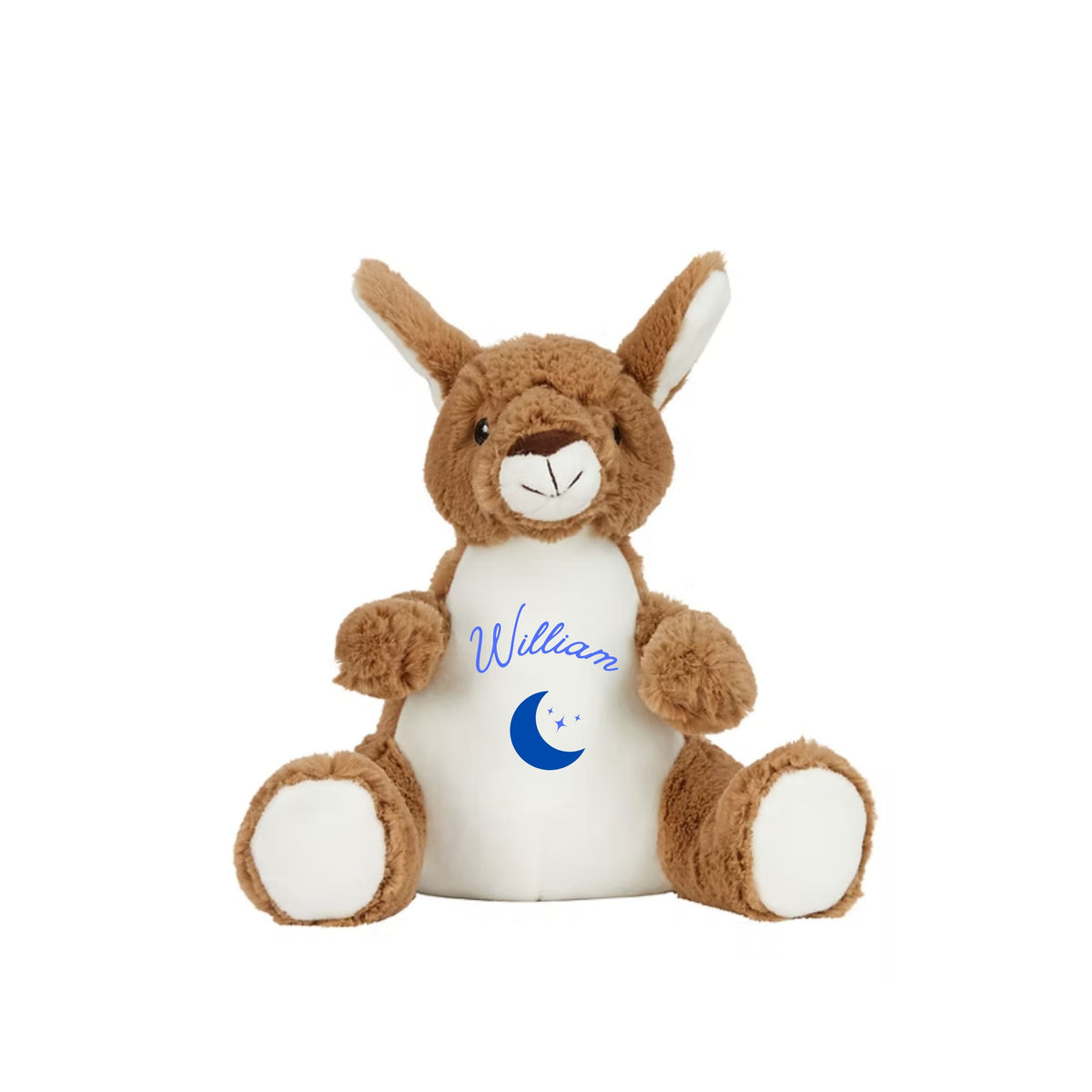 MLW By Design - Personalised Kangaroo Plush Toy | 4 Print Colours