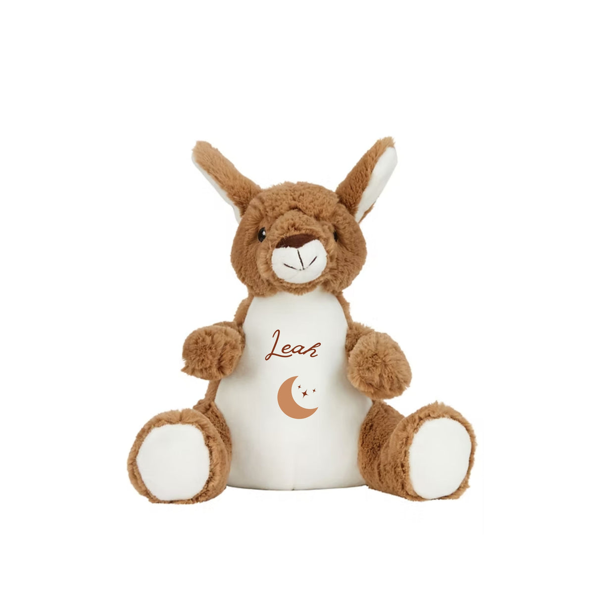 MLW By Design - Personalised Kangaroo Plush Toy | 4 Print Colours