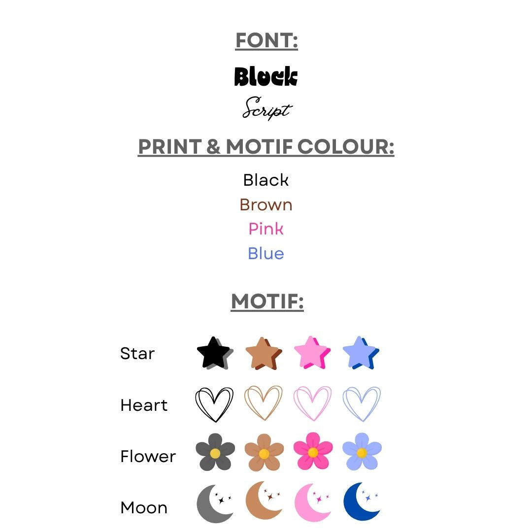 MLW By Design - Personalised Highland Cow Plush Toy | 4 Print Colours