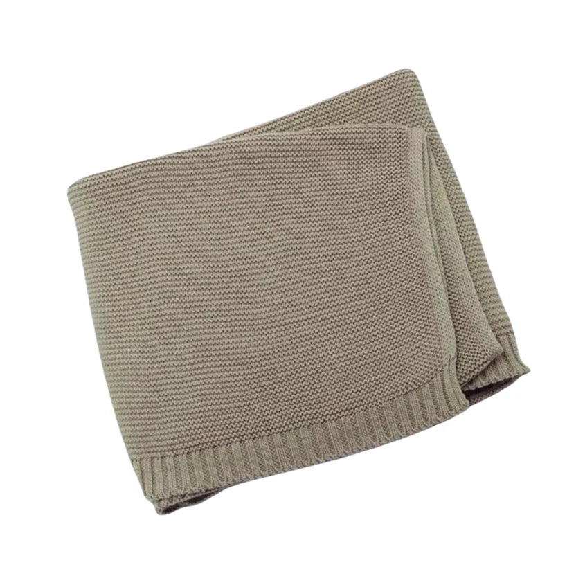 Breezy Co. - Personalised Knitted Blanket | 6 Colours