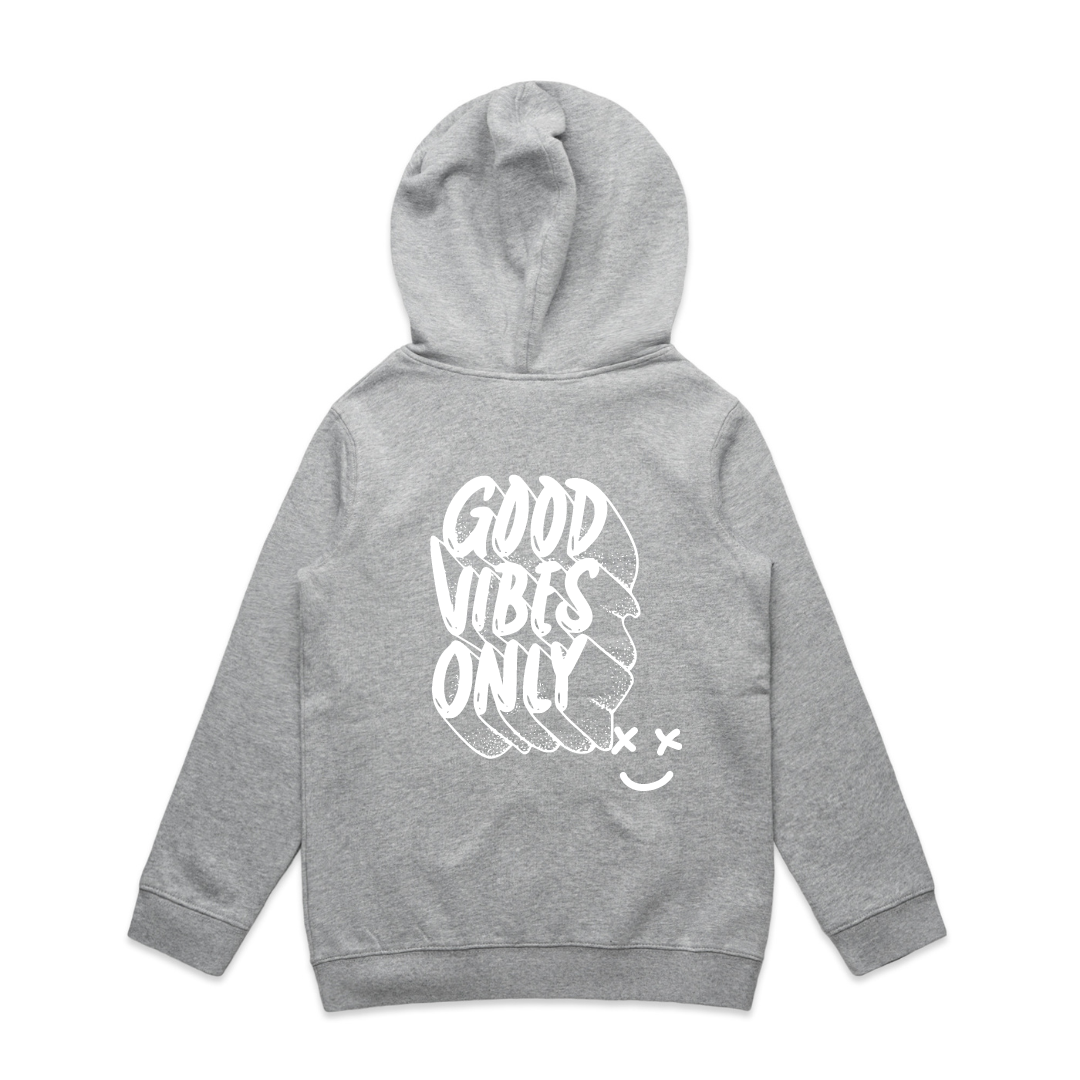 MLW By Design Good Vibes Only Fleece Hoodie Various Colours