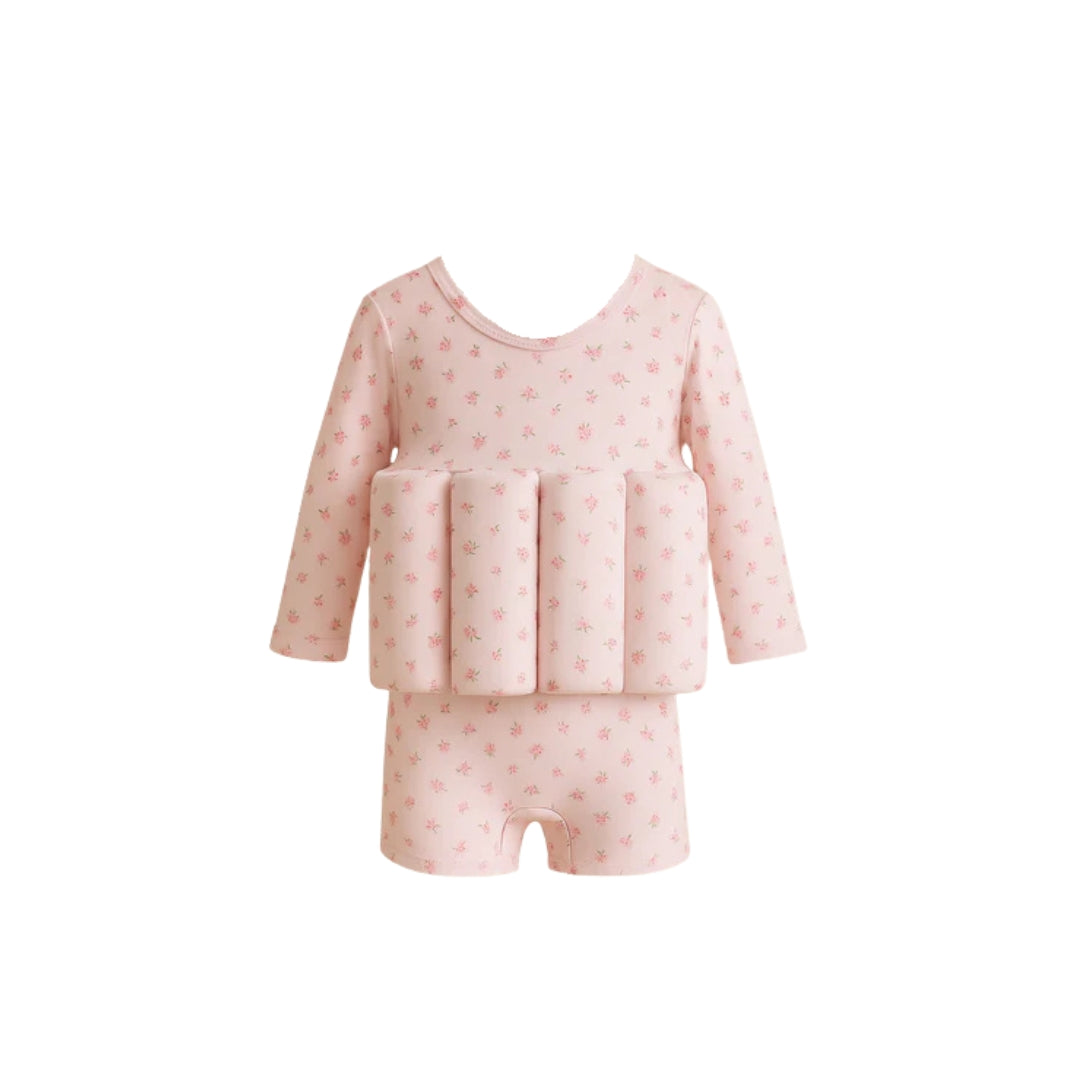 Little Soleil - Long Sleeve Floatsuit | Ditsy