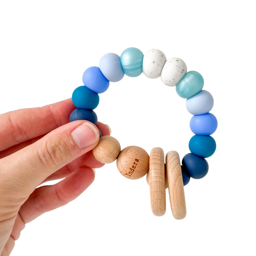 Indera Trading - Sunset Rattle Silicone Teether