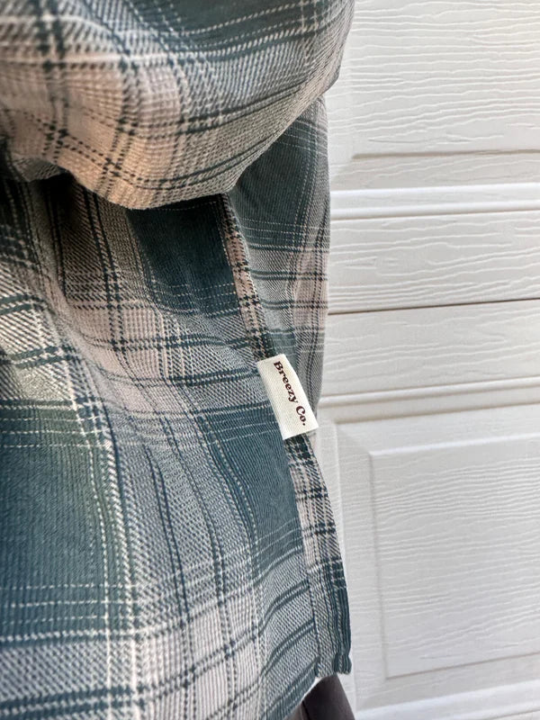 Breezy Co. - Cowboy Shirt | Beige Navy