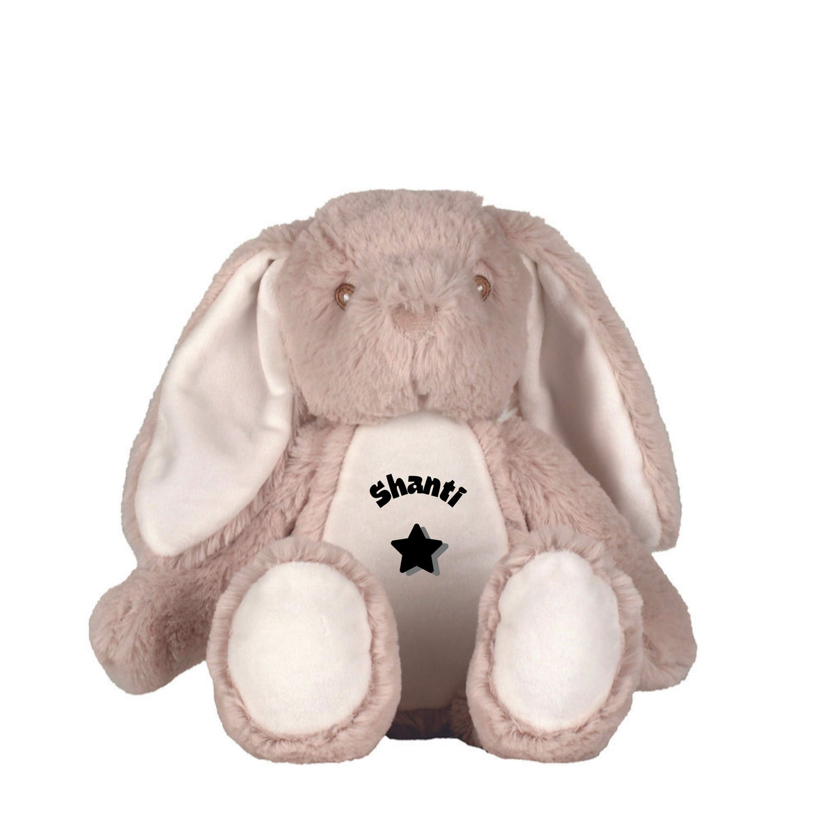 MLW By Design - Personalised Bunny Rabbit Plush Toy | 6 Print Colours
