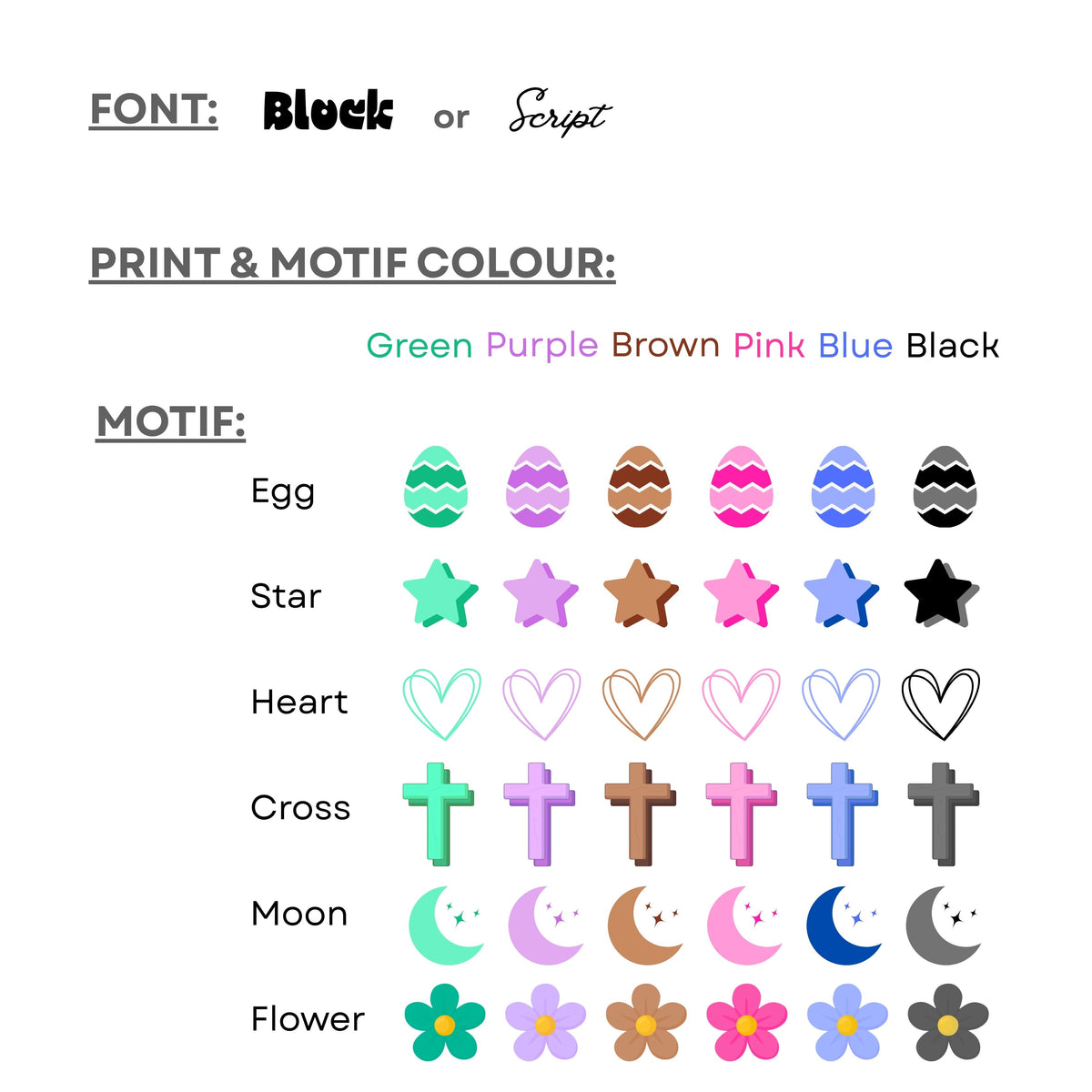 MLW By Design - Personalised Bunny Rabbit Plush Toy | 6 Print Colours