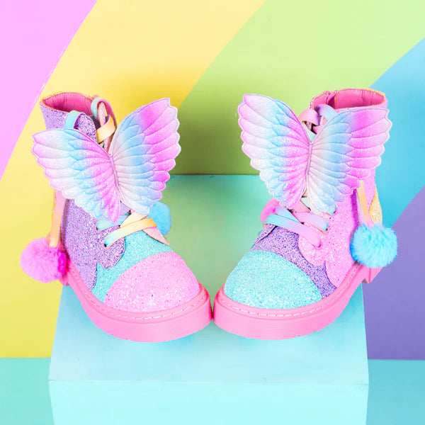 Madmia - Rainbow Glitter Shoes