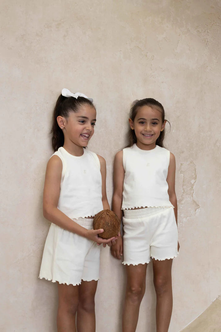 Small Land - Classic Chic Ribbed Set
