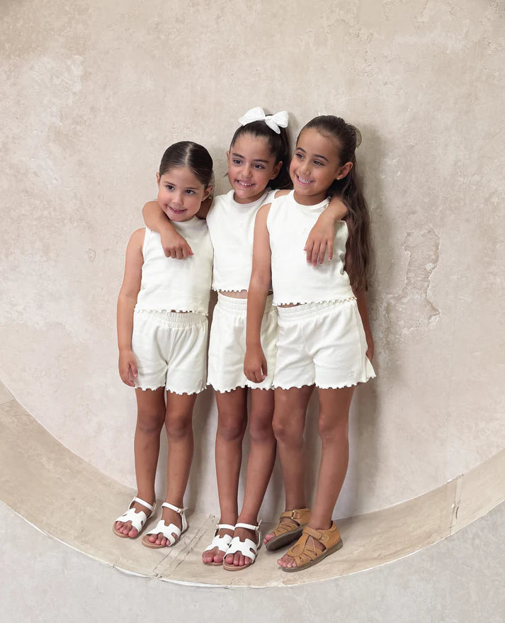 Small Land - Classic Chic Ribbed Set