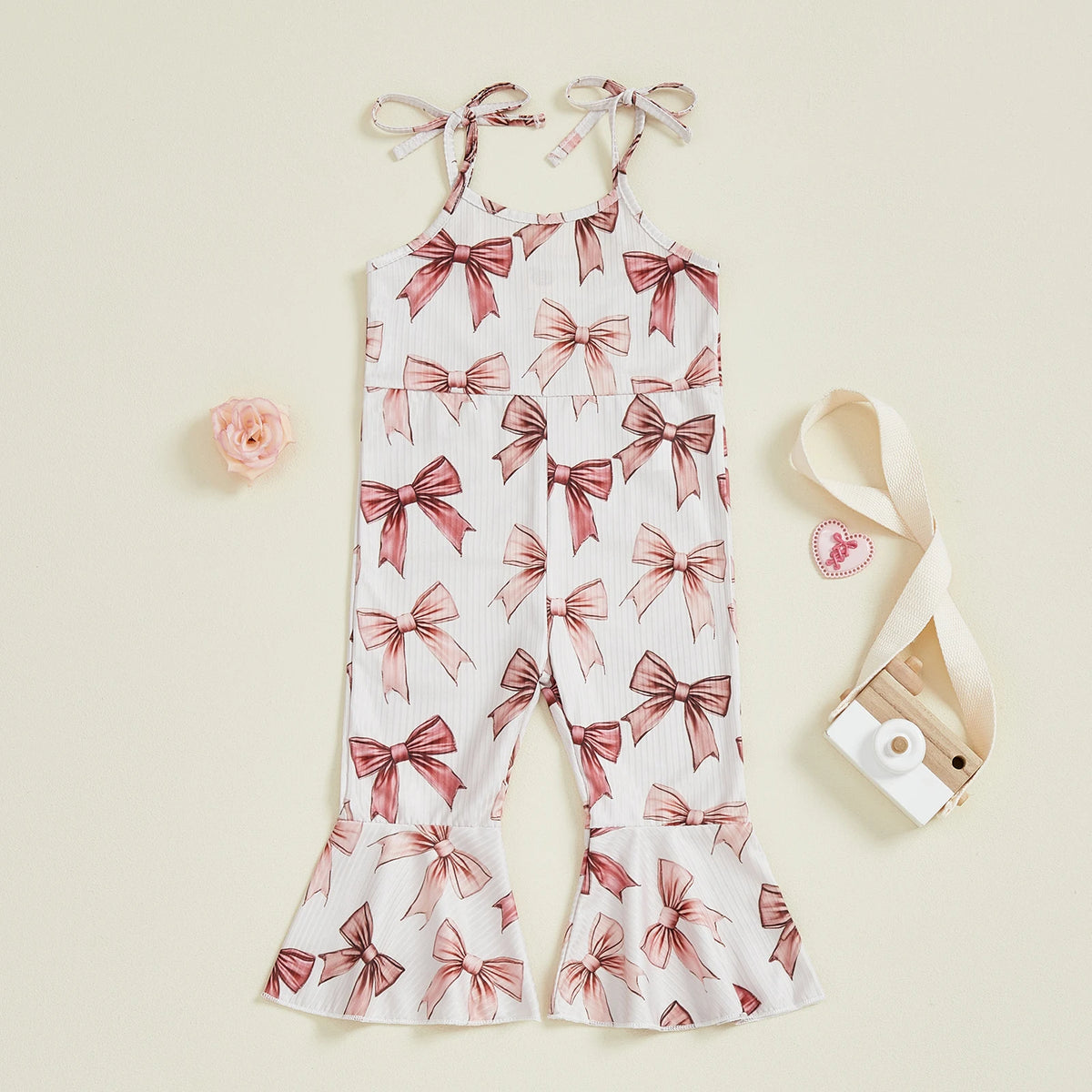 Pink Bows Playsuit