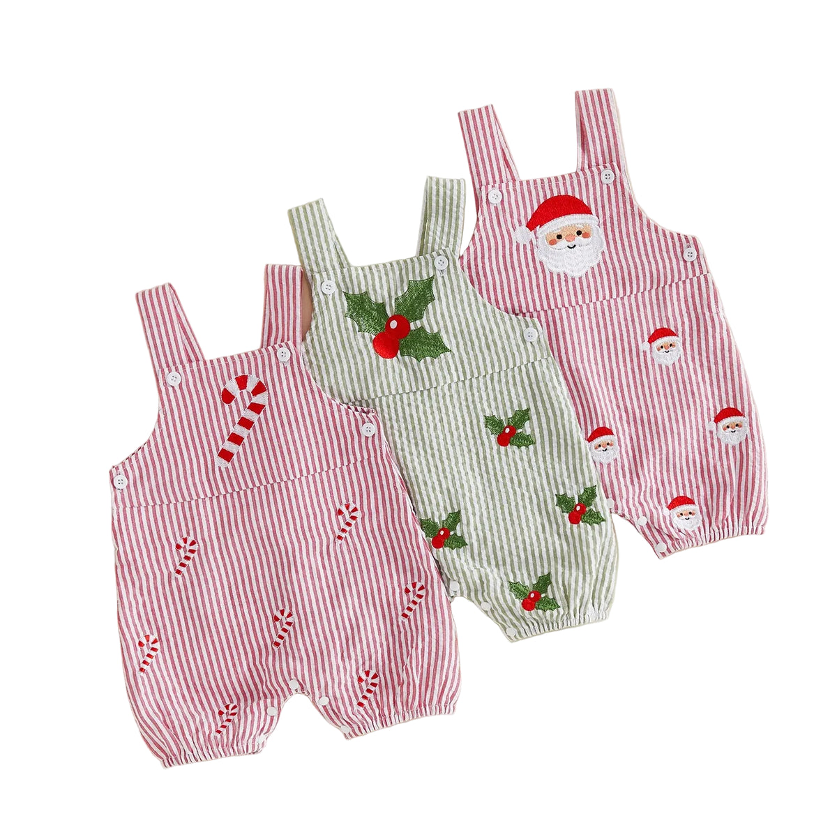 Christmas Romper | Candy Cane