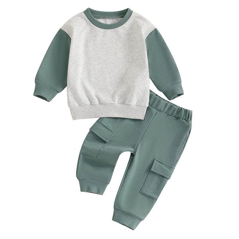 Cargo Tracksuit Set | Storm