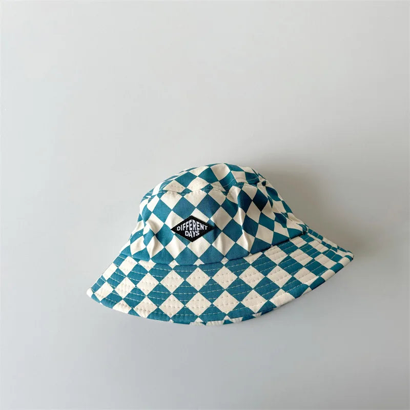 Checkered Bucket Hat | Multiple Colours