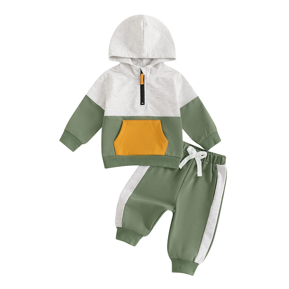 Colton Hoodie Set | Green