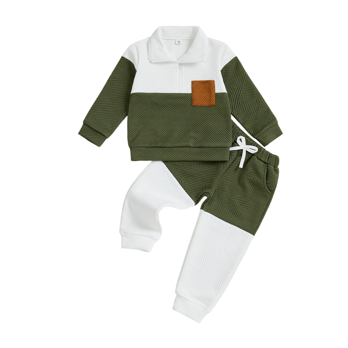 Jude Half Zip Set | Green