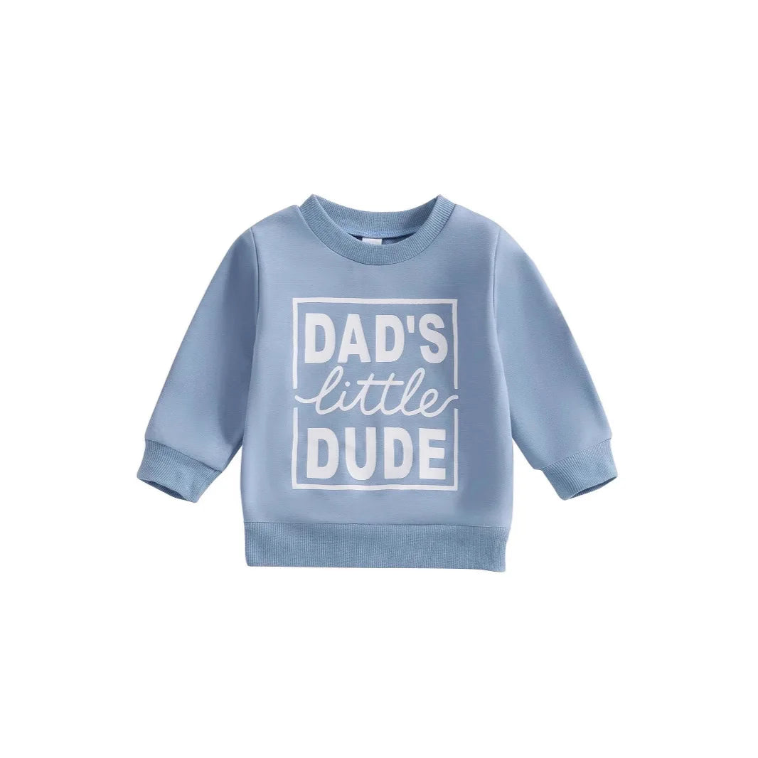 Dads Little Dude Sweater | Various Colours