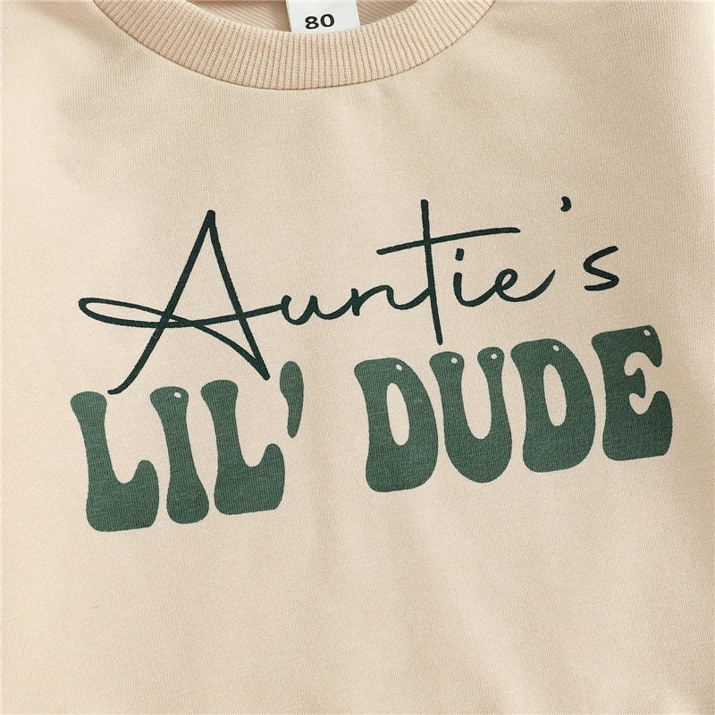 Auntie's Little Dude Set | Sage