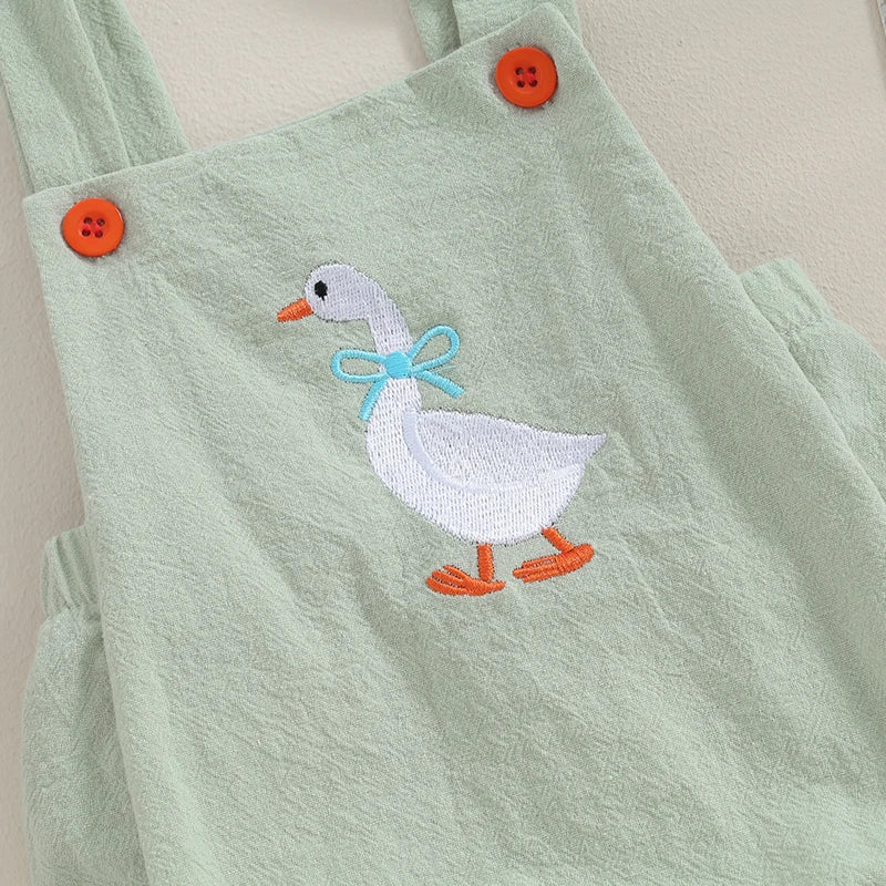 Sage Duck Romper