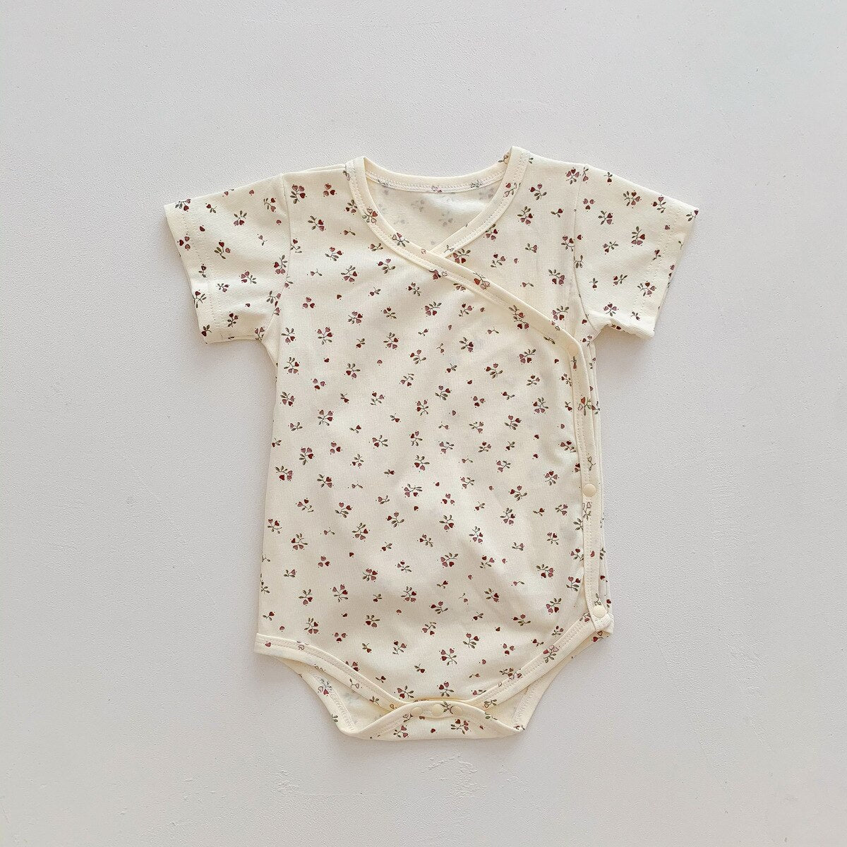 Side Snaps Patterned Bodysuits | 4 Colours