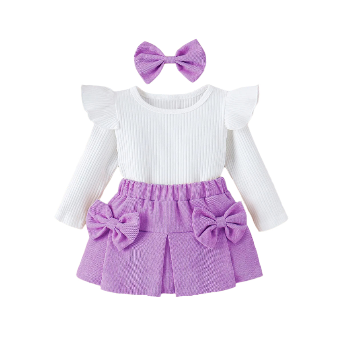Nova Skirt Set | Purple
