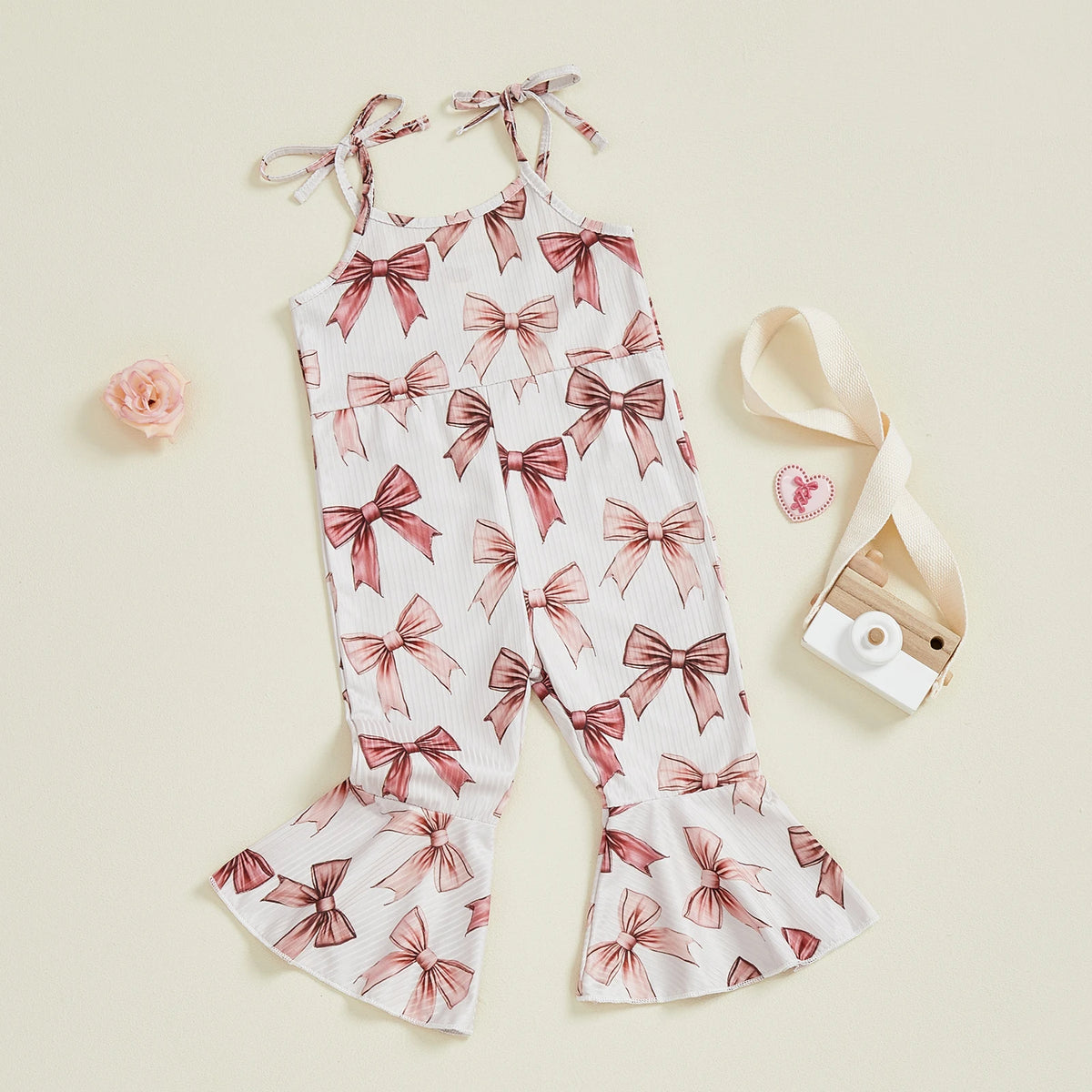 Pink Bows Playsuit