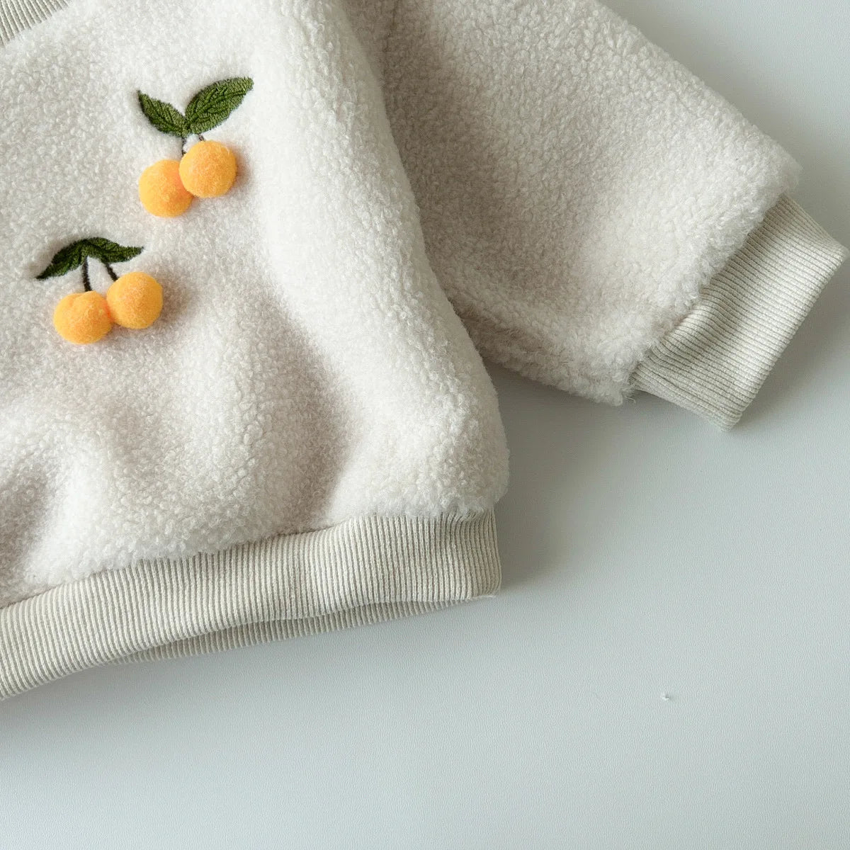 Fluffy Lemon Crew Top