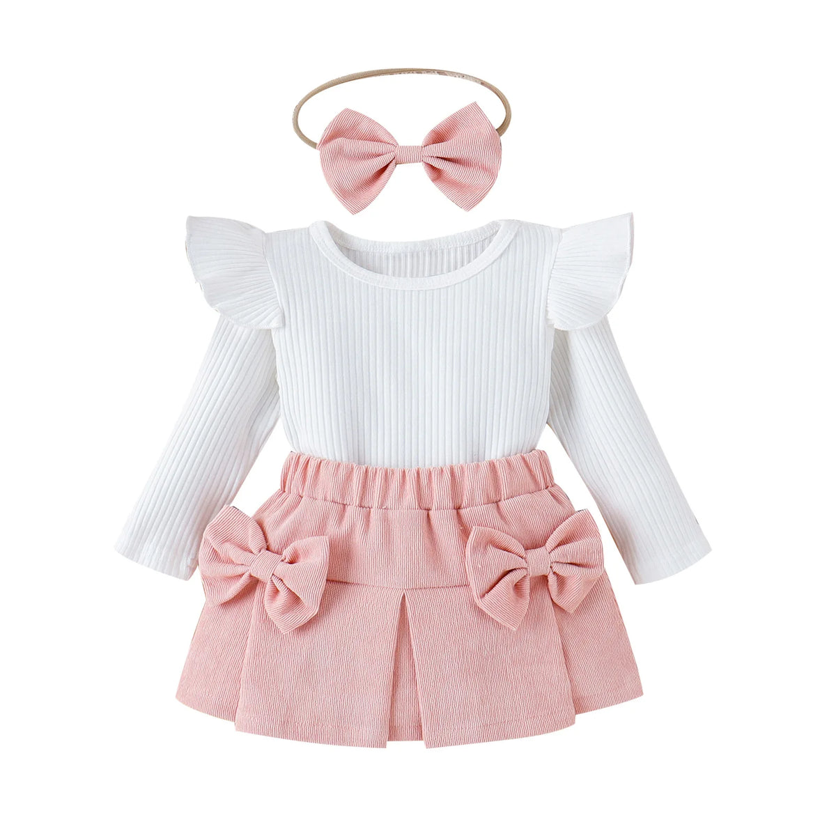 Nova Skirt Set | Pink