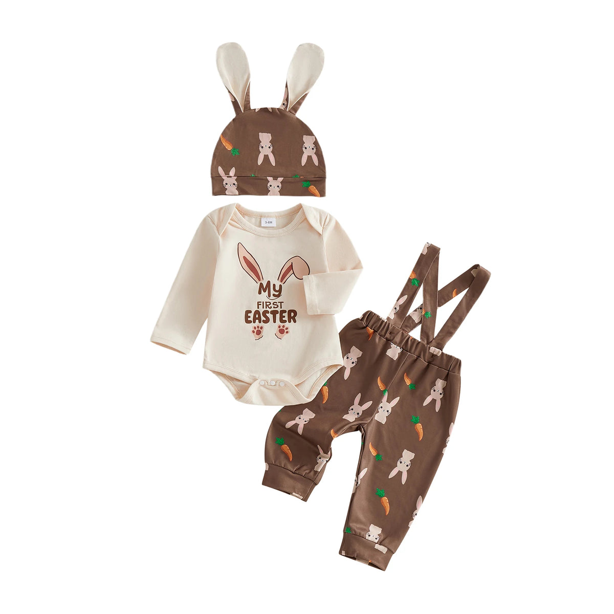 First Easter Bunny Ears Set | Brown