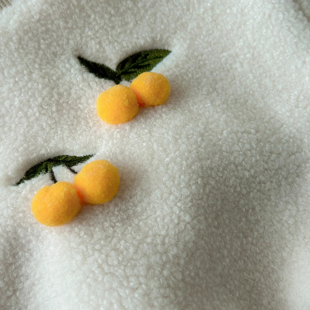 Fluffy Lemon Crew Top