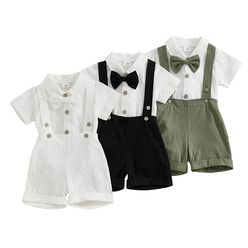 Austin Suspender Set | Green