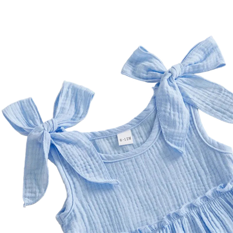 Geneveive Tiered Dress | Blue