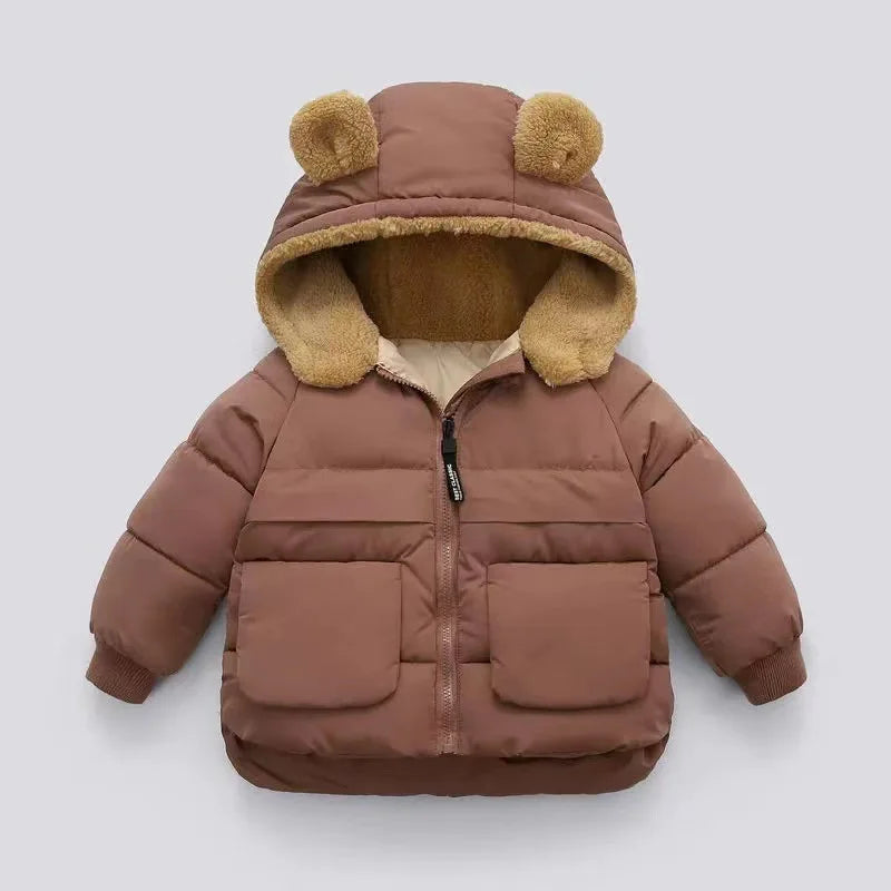 Teddy Bear Puffer Jacket | Various Colours