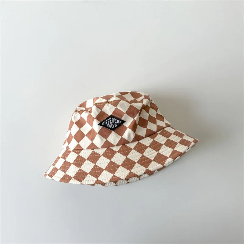Checkered Bucket Hat | Multiple Colours
