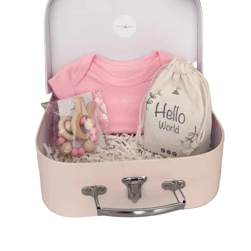 Small Land - Small Baby Girl Gift Box | Newborn & Baby Shower Gift Box